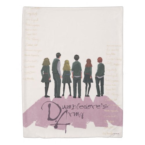 Dumbledores Army Illustration Duvet Cover