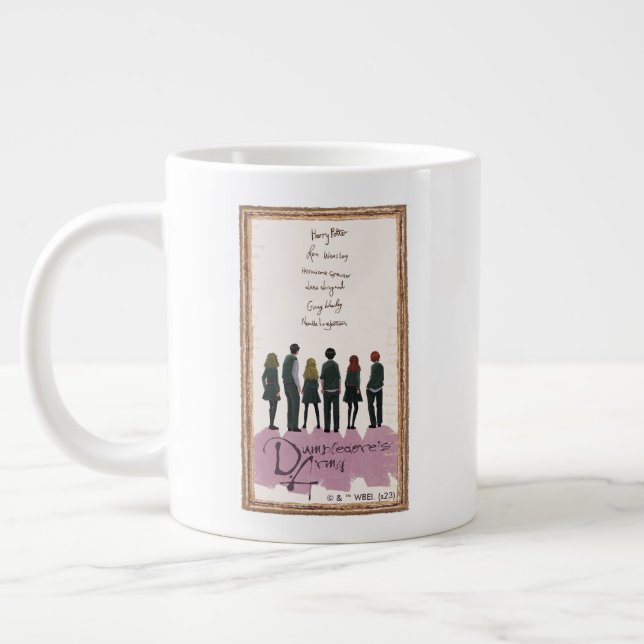 Dumbledore's Army Illustration Giant Coffee Mug (Left)
