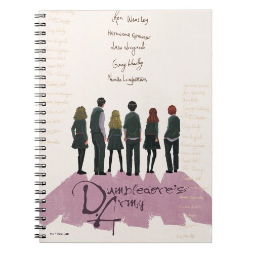 Dumbledores Army Illustration Notebook