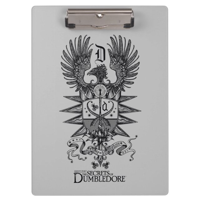 Dumbledore's Crest Clipboard (Front)
