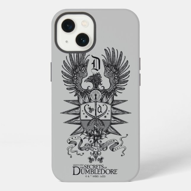 Dumbledore's Crest Iphone Case (Back)