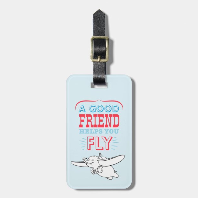 dumbo luggage tag