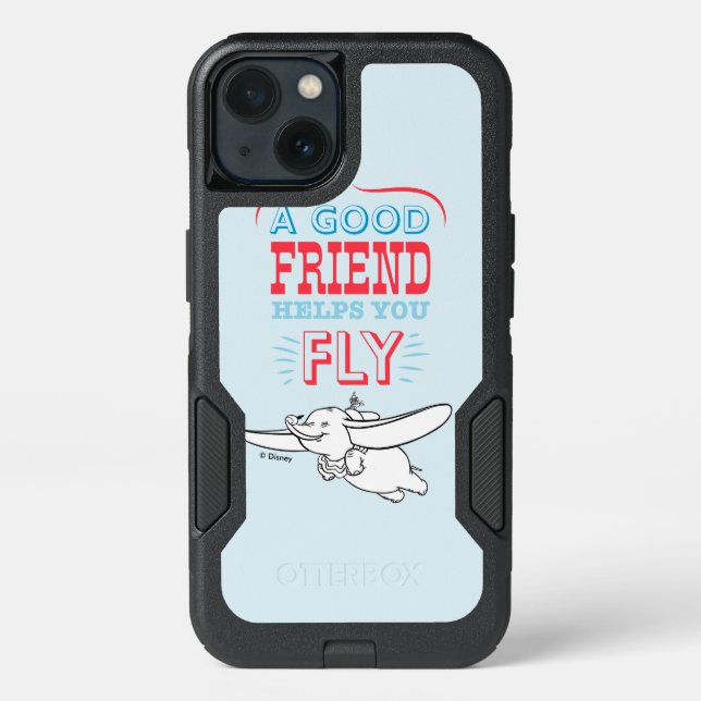 Dumbo | A Good Friend Helps You Fly Otterbox iPhone Case (Back)