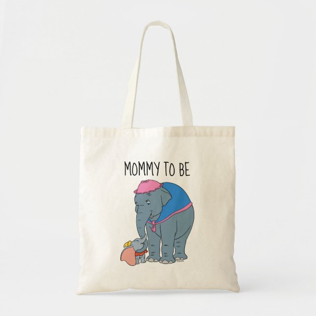 Dumbo and his Mother | Mommy to Be Tote Bag (Front)
