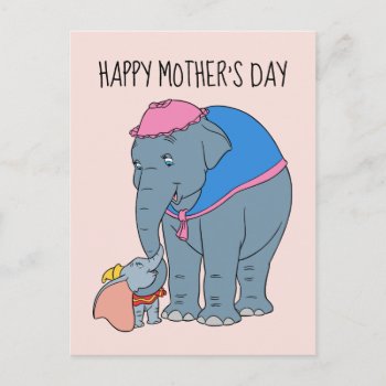 Dumbo And His Mother | Mother's Day Postcard by dumbo at Zazzle