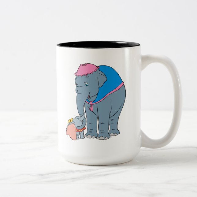 Dumbo and his Mother Two-Tone Coffee Mug (Right)