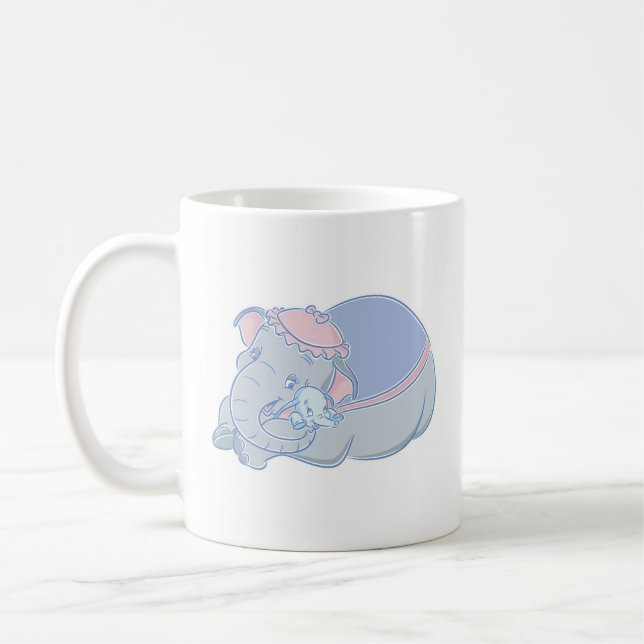 Dumbo and Jumbo Coffee Mug (Left)
