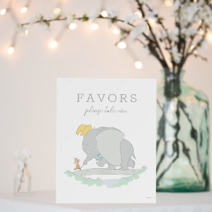 Dumbo and Timothy Q. Baby Shower Foam Board