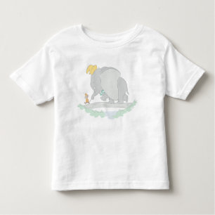 Dumbo and Timothy Q. Watercolor Toddler T-shirt