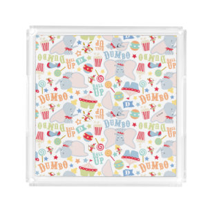 Dumbo and Timothy Roll Up Pattern Acrylic Tray
