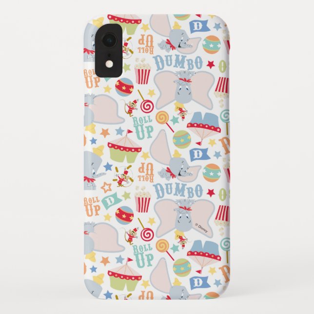 Dumbo and Timothy Roll Up Pattern Case-Mate iPhone Case (Back)