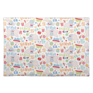 Dumbo and Timothy Roll Up Pattern Cloth Placemat