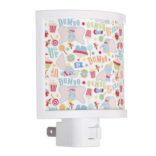 Dumbo and Timothy Roll Up Pattern Night Light (Right)