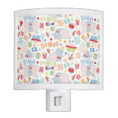 Dumbo and Timothy Roll Up Pattern Night Light (Front)