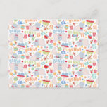 Dumbo and Timothy Roll Up Pattern Postcard