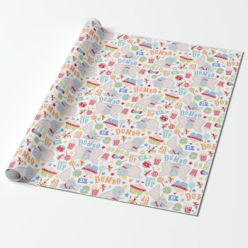 Dumbo And Timothy Roll Up Pattern Wrapping Paper by dumbo at Zazzle