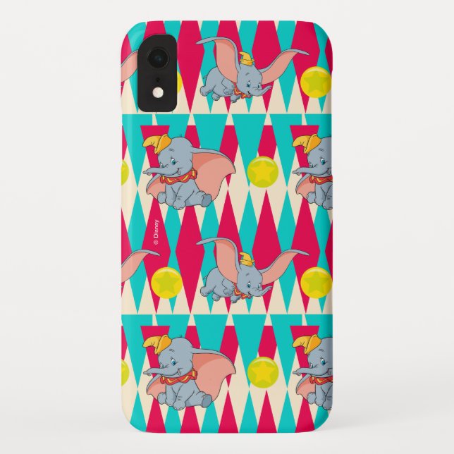 Dumbo Bright Circus Pattern Case-Mate iPhone Case (Back)