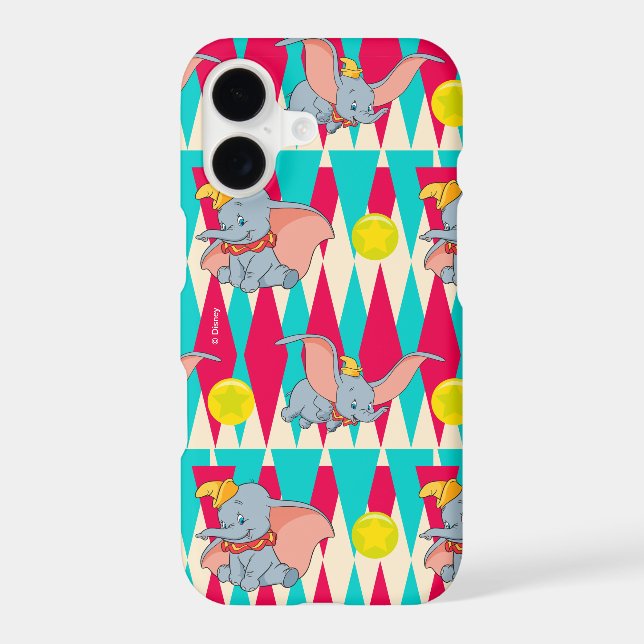 Dumbo Bright Circus Pattern Iphone Case (Back)