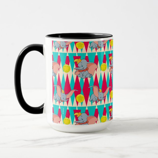 Dumbo Bright Circus Pattern Mug (Left)