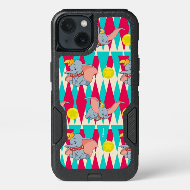 Dumbo Bright Circus Pattern Otterbox iPhone Case (Back)