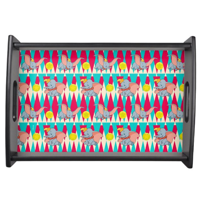 Dumbo Bright Circus Pattern Serving Tray (Front)