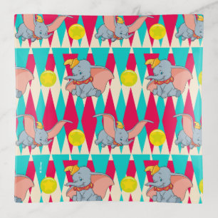 Dumbo Bright Circus Pattern Trinket Tray