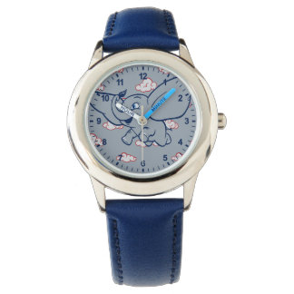 Dumbo | Cartoon Dumbo Flying With Feather Watch