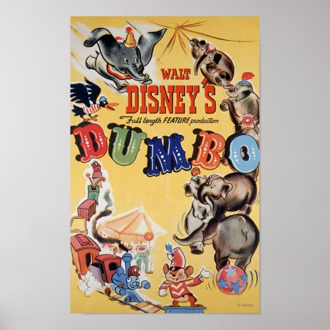 Dumbo Circus Poster (Front)