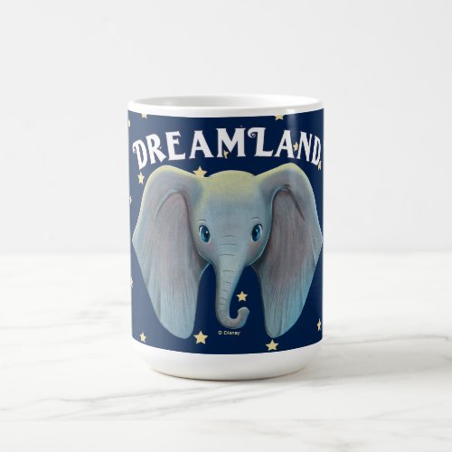 Dumbo  Cute Large Ears Painted Art Coffee Mug