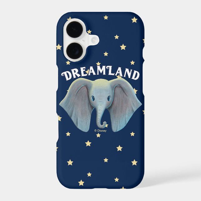Dumbo | Cute Large Ears Painted Art Iphone Case (Back)