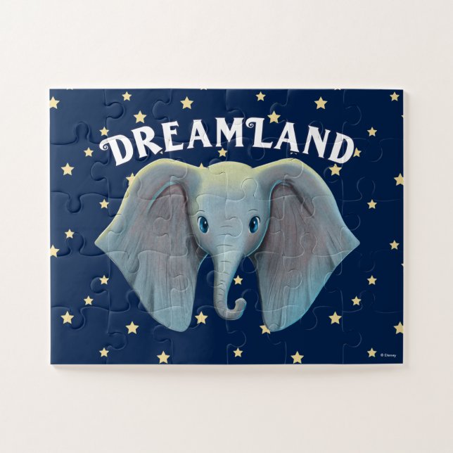 Dumbo | Cute Large Ears Painted Art Jigsaw Puzzle (Horizontal)