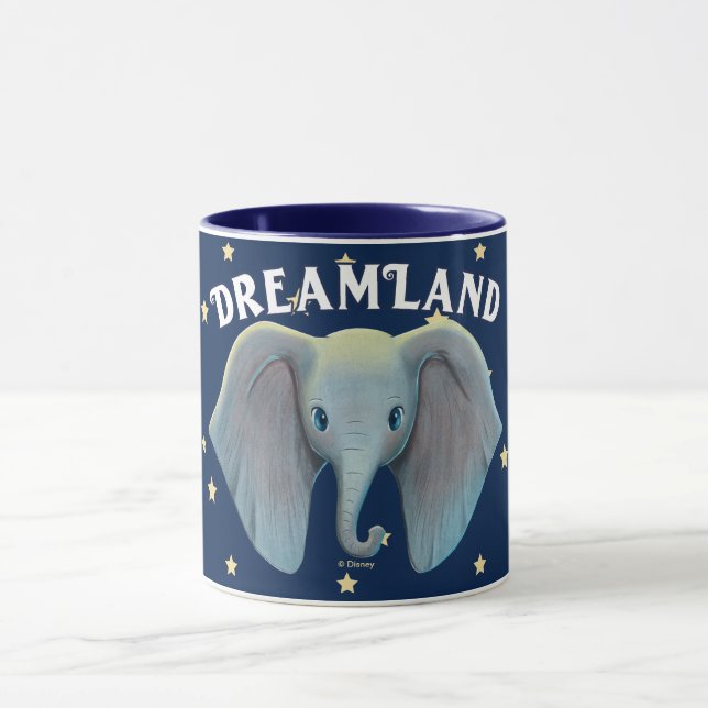 Dumbo | Cute Large Ears Painted Art Mug (Center)
