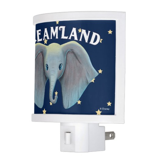 Dumbo | Cute Large Ears Painted Art Night Light (Left)