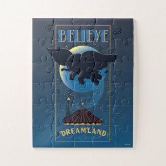 Dumbo | Dreamland "Believe" Attraction Art Jigsaw Puzzle