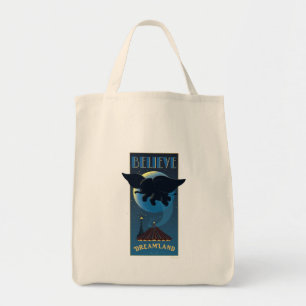 Dumbo Dreamland "Believe" Attraction Art Tote Bag
