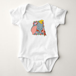 Dumbo Dumbo and Timot walking Baby Bodysuit