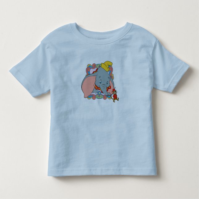 Dumbo Dumbo and Timot walking Toddler T-shirt (Front)
