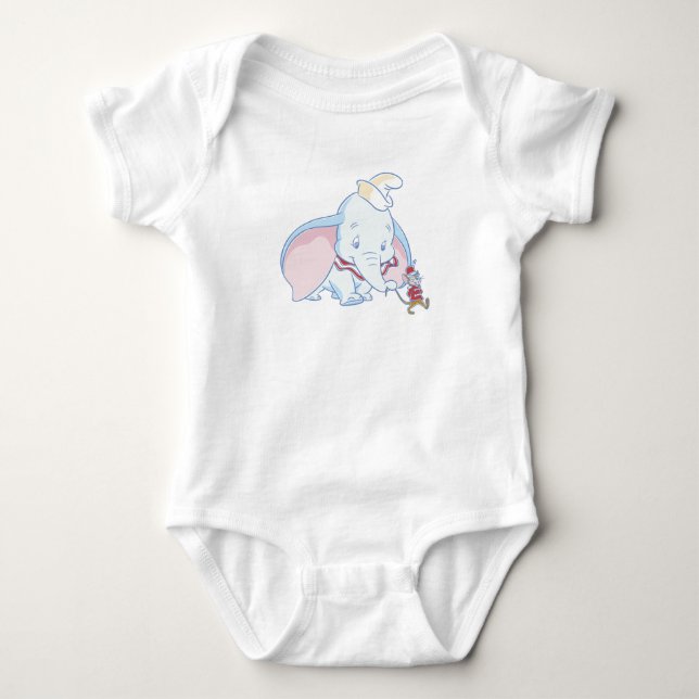 Dumbo Dumbo and Timothy Q. Mouse talking T-Shirt (Front)