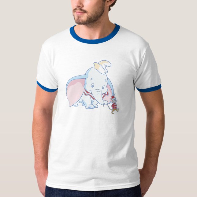 Dumbo Dumbo and Timothy Q. Mouse talking T-Shirt (Front)