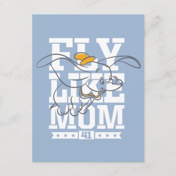 Dumbo | Fly Like Mom Postcard by dumbo at Zazzle