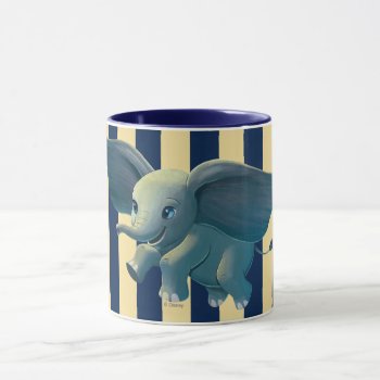Dumbo | Flying Dumbo Painted Art Mug by dumbo at Zazzle