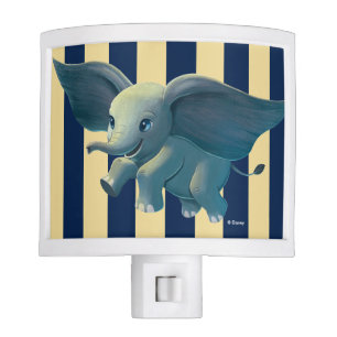 Dumbo Flying Dumbo Painted Art Night Light