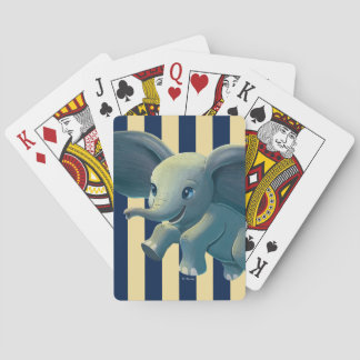 Dumbo | Flying Dumbo Painted Art Poker Cards