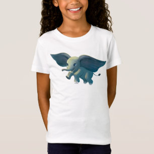 Dumbo Flying Dumbo Painted Art T-Shirt