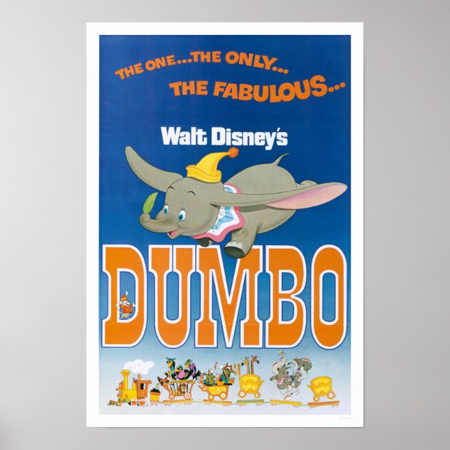Dumbo Flying Poster (Front)
