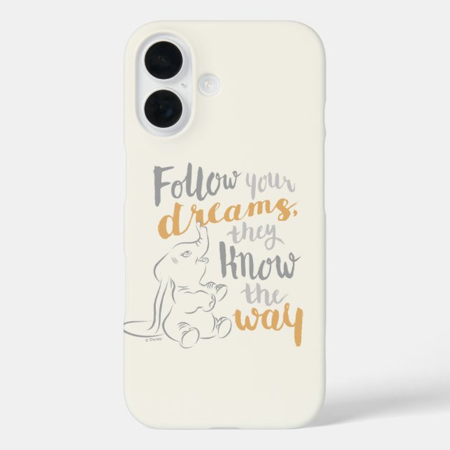 Dumbo | Follow Your Dreams Case-Mate iPhone Case (Back)