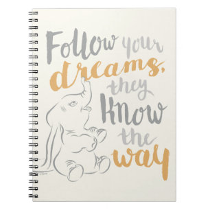 Dumbo Follow Your Dreams Notebook