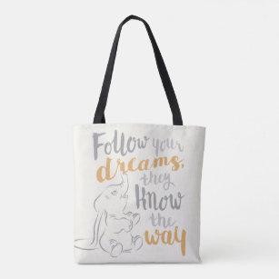 Dumbo   Follow Your Dreams Tote Bag