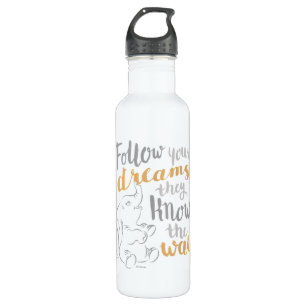 Dumbo Follow Your Dreams Water Bottle