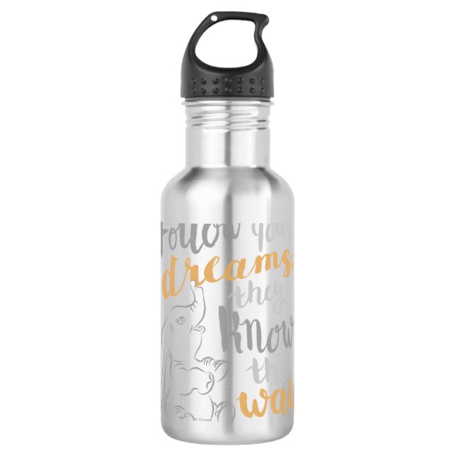 Dumbo | Follow Your Dreams Water Bottle (Front)